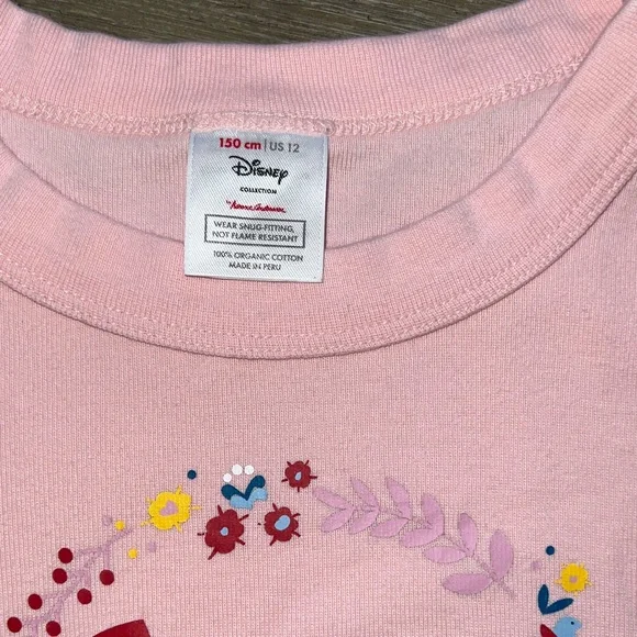 Hanna Andersson Pink Disney Nutcracker Pajama Set - Size 12 - Picture 4 of 4